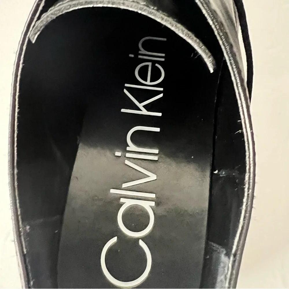 Calvin Klein Brodie Oxford Classic Men Dress Shoe, Size 13M,‎ Black, Like New